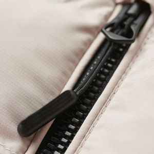 Chaqueta Acolchada para Hombre para Invierno, con Capucha y Cuello Alto, Cortavientos, con Cremallera, Estampada, Impermeable, de Poliéster - Product Image 2