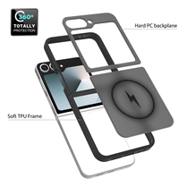 Nueva Funda para Teléfono Móvil de TPU+Acrílico Magnética, con Sensación de Piel, Colorida, Translúcida, Mate, Resistente a Impactos, Precio de Fábrica al por Mayor