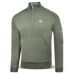 Sweat-shirts légers de haute qualité à col montant et fermeture éclair sur le devant, respirants et écologiques pour hommes, pour l'automne - Product Image 2