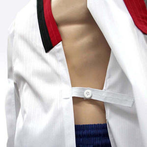 Fabricante al por mayor logotipo personalizado bordado artes marciales Taekwondo Karate Judo brasileño más vendido uniforme de Taekwondo - Product Image 3