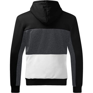 Top Design Men 100% Cotton Fleece Pullover Custom Blank 2023 Venta caliente Custom Print Color Block Custom Plain Hoodies - Product Image 6