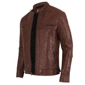 Latest Design OEM Service <b>Men</b> <b>Leather</b> <b>Jacket</b> Comfortable Premium Quality <b>Men</b> <b>Leather</b> <b>Jacket</b> - Product Image 2