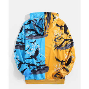 Sudadera con Capucha Personalizada de Alta Calidad para Hombre, Estilo Urbano, Diseño Sólido Sublimado, Corte Regular, Invierno, Poliéster/Algodón, Forro Polar, Secado Rápido - Product Image 2