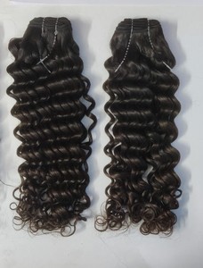 ผมต่อแบบไม่ผ่านการทำเคมี16นิ้วผมต่อแบบพรีเมี่ยมไร้เหาธรรมชาติ100% - Product Image 2