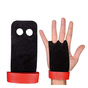 Poignées de gymnastique en cuir, vente en gros, levage de poids, Protection des mains - Product Image 1