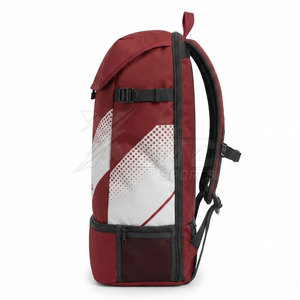 Sac à dos de football personnalisé pour équipe, sac de sport avec compartiment séparé pour chaussures, en nylon, capacité 50-70L, porte-ballon, multiples poches de rangement - Product Image 3