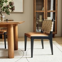 Chaise d'appoint moderne en bois massif du milieu du siècle avec finition noire à base d'eau PU Intérieur Maison Restaurant Hôtel Salle à manger Utilisation