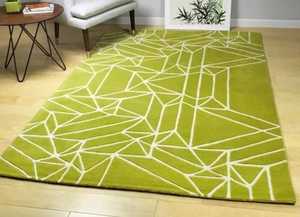 Tapis moderne en laine 100% personnalisable tufté à la main dernier style pour salon cuisine maison disponible en différentes tailles - Product Image 5