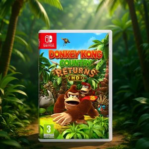 Donkey Kong Country Returns HD para Nintendo Switch PEGI 3+ Videojuego Portátil 10013824 - Product Image 3