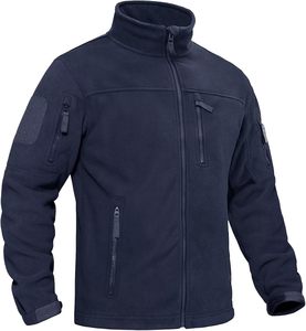 Men's Outdoor <b>Winter</b> Jacket Adjustable Waist Cuffs Warm Fleece Drawcord Hand Pocket Full Zip Closure Canvas Sports OEM Jacket - Product Image 1