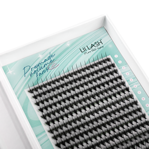 Pestañas tenues húmedas hechas a mano 6-25mm pestañas puntiagudas promade 1200 ventiladores llamativas pestañas tenues de visón natural puntiagudas al por mayor - Product Image 3