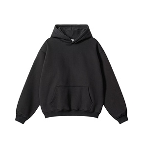 Pulls à capuche d'hiver imprimés avec logo personnalisé pour hommes, sweatshirts surdimensionnés à manches longues - Product Image 5