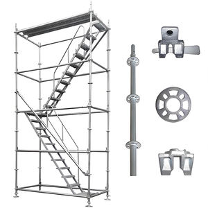 Torre per impalcature in acciaio resistente zincata industriale <span class=keywords><strong>regolabile</strong></span> da 12 metri per diversi progetti di costruzione di edifici - Product Image 2