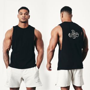 Camiseta sin Mangas Personalizada con Estampado, 95% Algodón, 5% Elastano, Deportiva, Holgada, para Gimnasio, para Hombre - Product Image 4