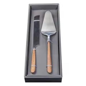 Utensilios para Pastel de Acero Inoxidable, Pala para Pastel de Pizza para Bodas, Espátula, Cortador, Cuchillo para Pastel y Juego de Servir - Product Image 4