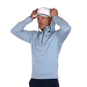 เสื้อแจ็คเก็ตผู้ชายลำลองแบบมีฮู้ด ผ้าผสมโพลีเอสเตอร์ ล้างสีแบบแอซิดวอช ระบายอากาศ กันลม ยืดหยุ่นเล็กน้อย สำหรับฤดูใบไม้ร่วง ปี 2025 ขายดี - Product Image 2