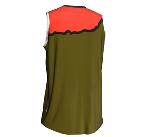 Camiseta de Baloncesto Profesional para Hombre, Logotipo Bordado Personalizado, Secado Rápido, Uniforme Deportivo sin Mangas - Product Image 4
