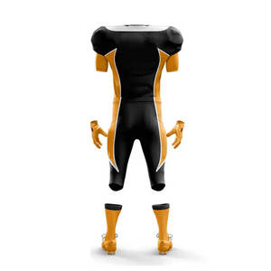 Kivotech American Football Uniform Sublimated Breathable Short Shoulder <b>Pads</b> 100% Polyester Customizable COSH Sportswear - Product Image 2