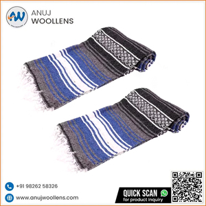 ผ้าห่มผ้าขน falsa ธรรมชาติแบบออกแบบได้เองหรูหราบ้านห้องนั่งเล่นโรงแรมสไตล์เรียบง่าย - Product Image 2