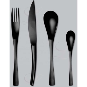 Ensemble de couverts en acier inoxydable avec couverts de haute qualité au design royal et moderne unique pour l'école - Product Image 3