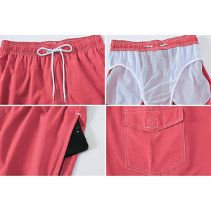 กางเกงชายหาดขาสั้นของผู้ชายกางเกงว่ายน้ำเบอร์มิวดาแห้งเร็วกางเกงขาสั้นคาร์โก้โต้คลื่นชายหาดมีกระเป๋าดีไซน์ใหม่แฟชั่น - Product Image 6