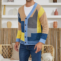 Pull en coton et polyester tricoté pour homme, qualité supérieure, respirant, coupe ajustée, personnalisable, idéal pour l'hiver