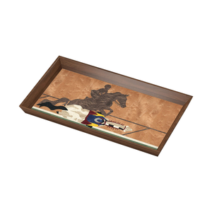 Plateau de service en bois avec poignées confortables, conçu pour un transport facile - Product Image 5