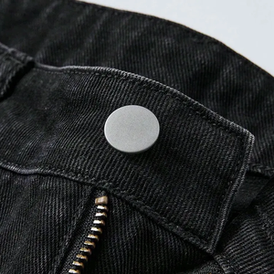 New Breathable Style Short Custom Logo Acid Washed <b>Distressed</b> Plus Size Casual Blank <b>Top</b> Premium Quality Sweat Shorts for Men - Product Image 6