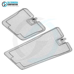 ฝาปิดสำหรับตะกร้าแบบฐานเรียบ สแตนเลส ฝาปิดทางการแพทย์ ออกแบบมาเพื่อการจัดเก็บเครื่องมืออย่างปลอดภัย ใช้งานด้วยมือ ได้รับการรับรองมาตรฐาน CE - Product Image 6