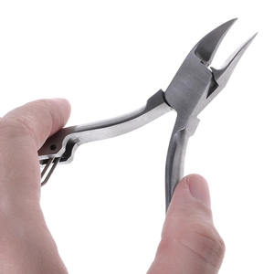 Diseño superior personalizado 2024 pinza profesional para cutículas de uñas de acero inoxidable cutícula dedo del pie herramienta para uñas encarnadas pinza para cutículas - Product Image 2
