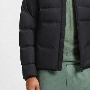 Chaqueta Acolchada para Hombre, Cálida y Ligera, Ajuste Relajado y Cómodo, Precio de Fábrica, con Cuello Alto y Logotipo Personalizado con Bolsillos - Product Image 3