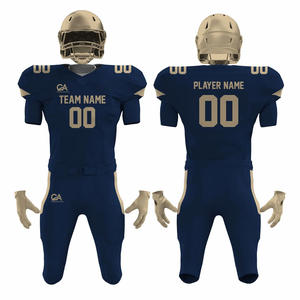 Uniforme de maillot de football américain pour hommes sur mesure 2025 uniforme de football américain pas cher personnalisé uniforme de football américain pour femmes - Product Image 3