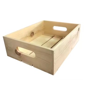 Diseño moderno Muebles para el hogar Caja de mano de madera La mejor calidad Pequeña cesta de boutique de madera para cerveza Precios bajos increíbles - Product Image 5