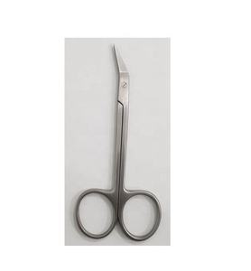 Ciseaux à iris angulaires 11 CM en acier inoxydable de qualité médicale, instruments de chirurgie dentaire de haute qualité - Product Image 1