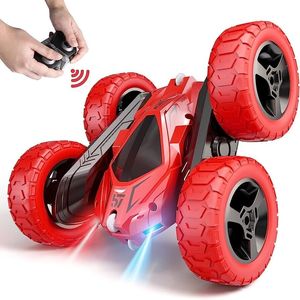Doppia faccia veloce Off-Road acrobazia RC auto giocattolo telecomando LED luce macchinina con gesto di rilevamento e controllo RC modello di auto - Product Image 1