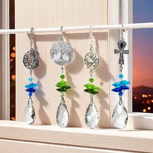 Exquisite Crystal Pendant Charms: Elegant Handcrafted Jewelry Wind Chime Perfect Gift Ideas For Birthdays And Special Occasions