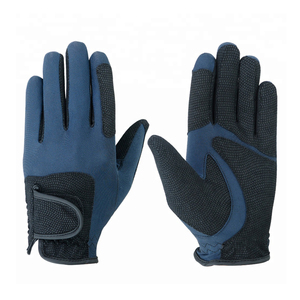 2025 Gants d'équitation en cuir synthétique PU avec logo personnalisé avec poignées pour vêtements d'hiver - Product Image 2