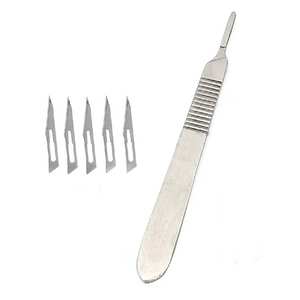 High-Precision Reusable Stainless Steel No. 3 Scalpel Handle <b>Surgical</b> <b>Instruments</b> <b>Basis</b> for Healthcare & Surgic Scissor - Product Image 5