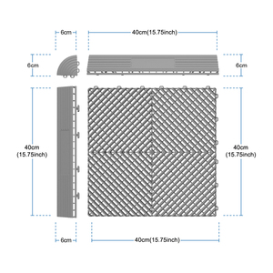 Gạch Lát Sàn Nhựa Ngoài Trời Lồng Vào Nhau 2019 - Product Image 5