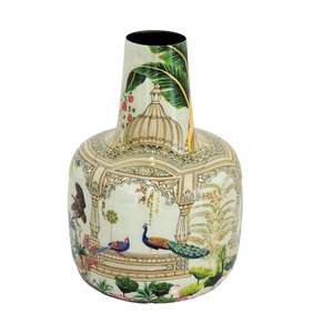 Vase à fleurs en métal fabriqué à la main Vase décoratif de luxe moderne fait à la main pour table centrale de salon - Product Image 4