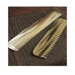 Peine de cuerno artesanal respetuoso con el medio ambiente, herramienta hecha a mano duradera hecha a mano con acabado pulido de cuerno, ideal para el cuidado y el cuidado diario del cabello - Product Image 4