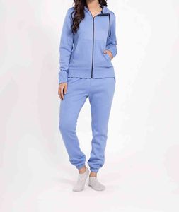 Survêtement délavé de qualité supérieure pour femmes Jogging personnalisé Style décontracté survêtement décontracté en coton à rayures pour femmes - Product Image 3