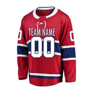 Vêtements de sport d'entraînement unisexes sublimés, maillot de hockey, broderie unique, logo d'équipe personnalisable, respirant, 100% polyester, 260g - Product Image 6