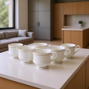 Tasse en céramique, option à bas prix, thé, café, lait, jus, couvercle durable, capacité personnalisable, design moderne, haute qualité, logo personnalisé - Product Image 5