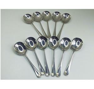 Luxurious Design Stainless Steel Spoon Set Durable Simple handle Perfect for Dining And Special Occasions <b>Mirrored</b> Steel - Product Image 3