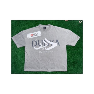 เสื้อยืดโอเวอร์ไซส์สั่งทำพิเศษ 100% สำหรับผู้ชาย ผ้าคอตตอนหนานุ่ม พิมพ์ลายกราฟิก สกรีนโลโก้ สตรีทแวร์ แบรนด์ส่วนตัว รับผลิตแบบ OEM ODM - Product Image 1