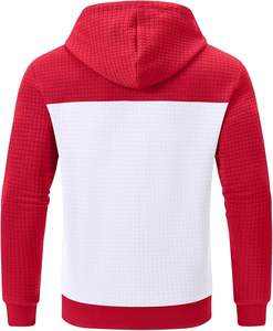 2025 hombres Casual moda Joker sublimación pulóver Sudadera con capucha mejor calidad divertido de gran tamaño transpirable diseño sólido patrón OEM - Product Image 3