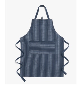 Tablier de Chef imprimé à pois de couleur rose, logo personnalisé, imperméable, 100% coton biologique, multifonction, pour le nettoyage - Product Image 5