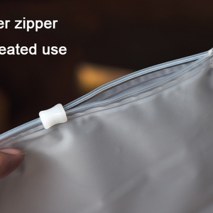 Deslizador de cremallera de plástico transparente reciclable ecológico para máscaras Venta directa de fábrica-para empaquetar alimentos de Vietnam - Product Image 5