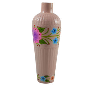 Hand Painted Metal Flower <b>Vase</b> Stylish Design for <b>Table</b> Decor Best Occasion Glossy Customize Flower Pots Best Sale - Product Image 3